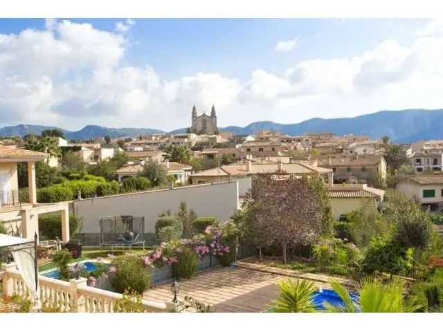 Chalet Calvia Pueblo Jardin Piscina Privada Alquiler Vacacional