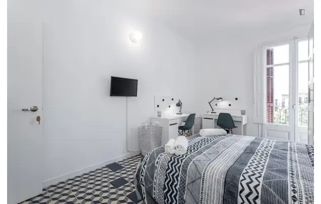 Apartamento 9 habitaciones Barcelona estudiantes