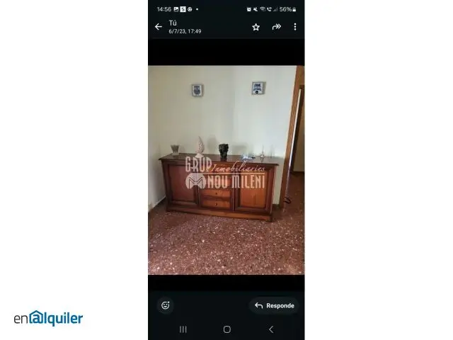 Alquiler Piso Amueblado Algirós Estudiantes
