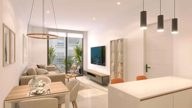 Apartamento en Torrevieja con Piscina y Terraza cerca de la Playa