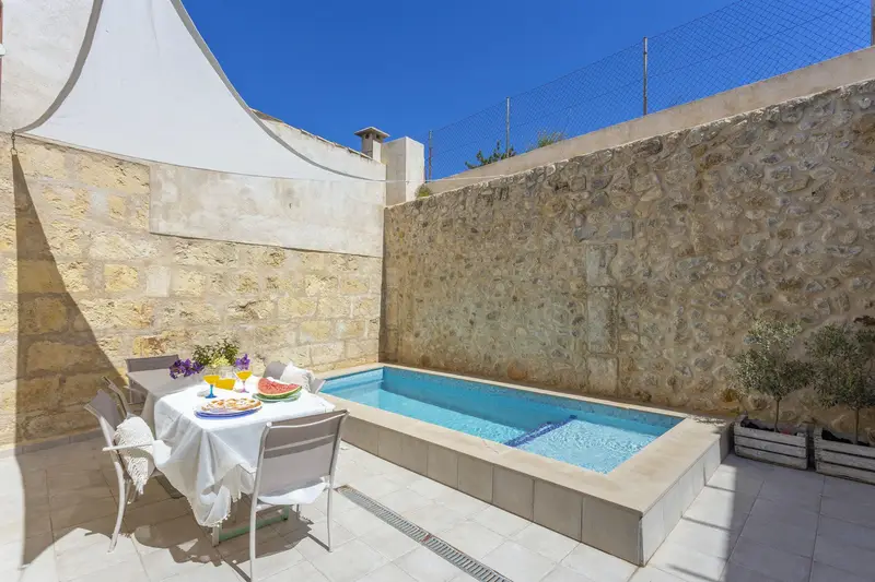 Alquiler Piso 3 Dormitorios Mallorca: Piscina, Barbacoa, Ideal Familias