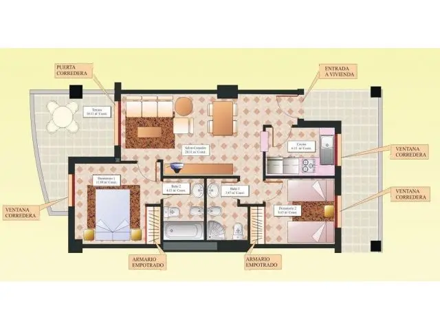 Apartamento con Vistas al Mar en Magic World