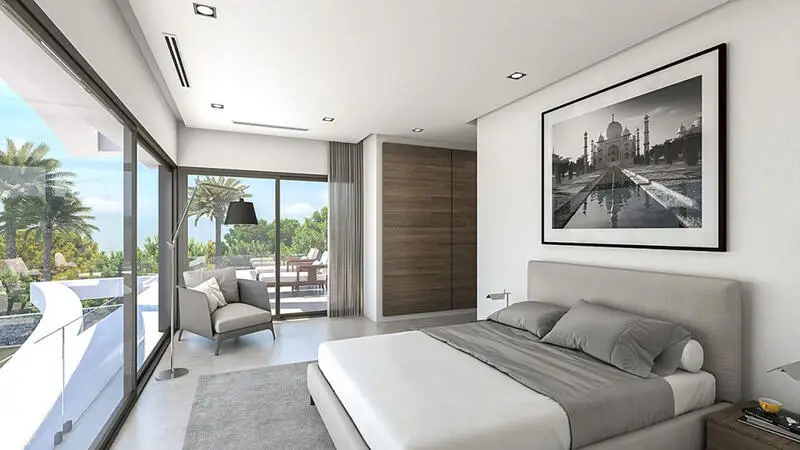 Villa Moderna con Vistas al Mar en Pego