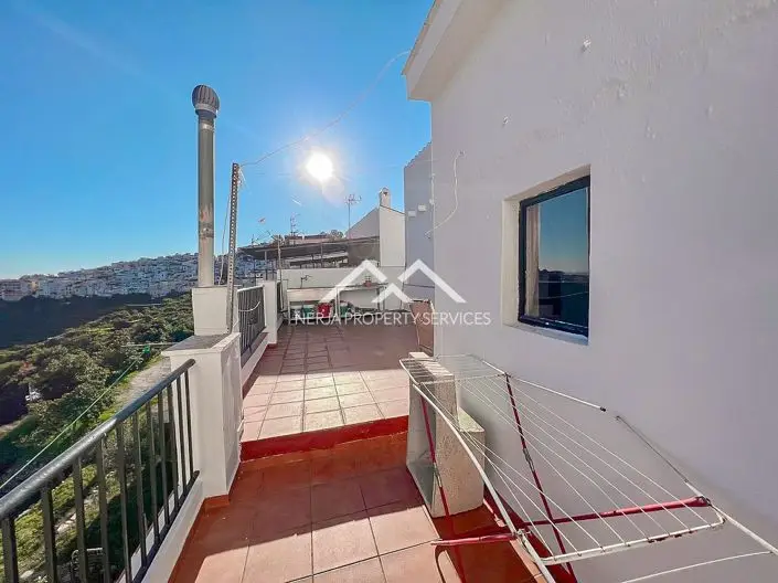 Casa Adosada 4 Dormitorios Torrox Pueblo Vistas Montaña Mar