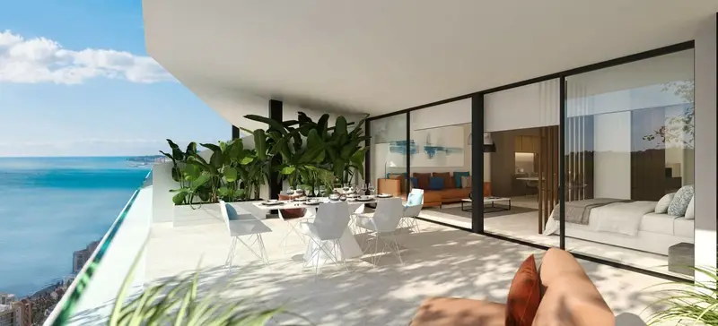 Apartamento de Lujo en Carvajal 3 Dormitorios Vistas al Mar