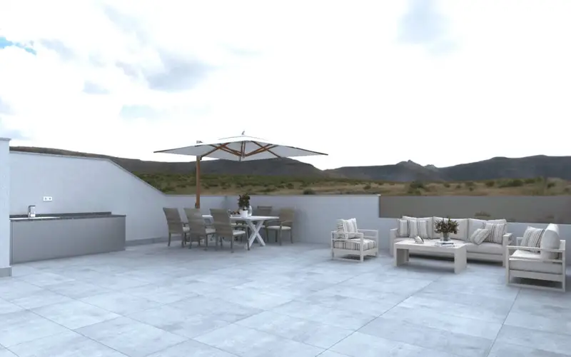 Chalet con Piscina Privada en Los Belones Murcia