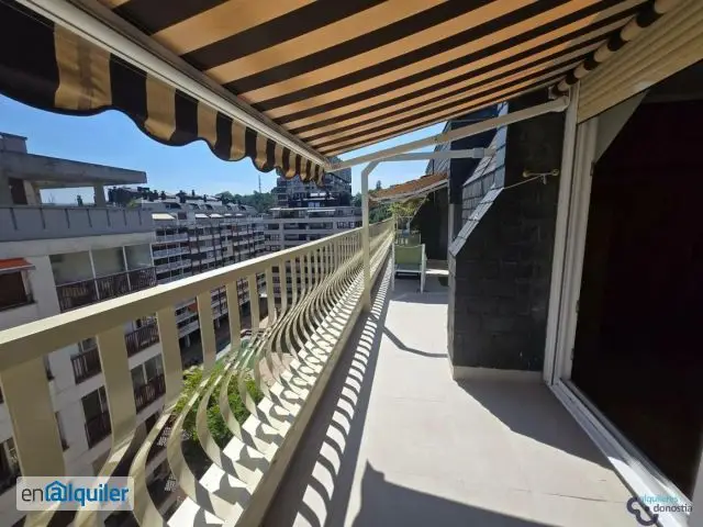 Alquiler Piso 2 Dormitorios Amara Donostia Terraza Amueblado