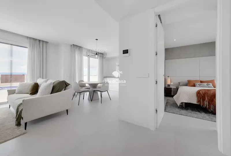 Villa Moderna con Piscina Privada en Muchamiel Alicante