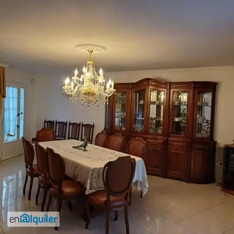 Alquiler Casa Amueblada Conxo 6 Dormitorios Jardin Piscina