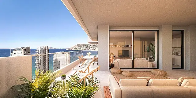 Apartamento 3 Dormitorios Calpe Cerca del Mar