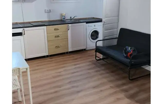 Estudio 36m2 Barcelona Amueblado Terraza