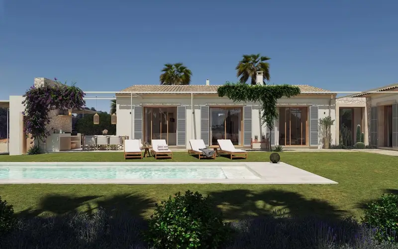 Finca en Campos Mallorca Nueva Construccion Lujo