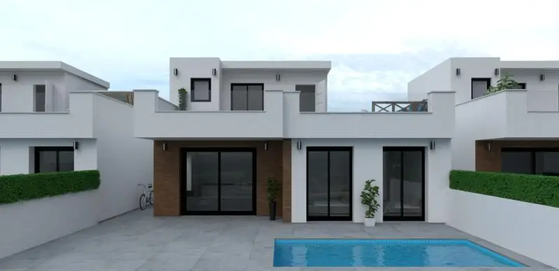Villa en Venta San Pedro del Pinatar 3 Dormitorios Piscina Privada