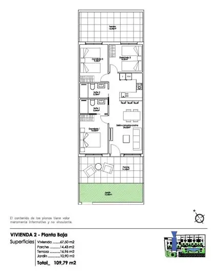Bungalows en Venta Pilar de la Horadada Costa Blanca
