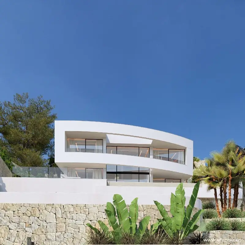 Villa Lujo Calpe 4 Dormitorios Vistas Mar Piscina