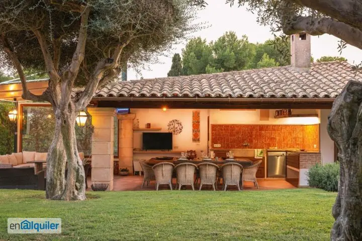 Alquiler casa piscina terraza Son Servera - Licencia Vacacional
