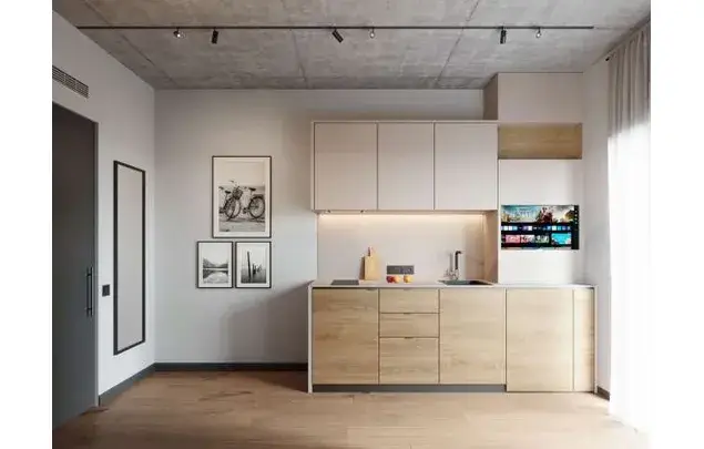 Studio Amueblado en Residencia Barcelona