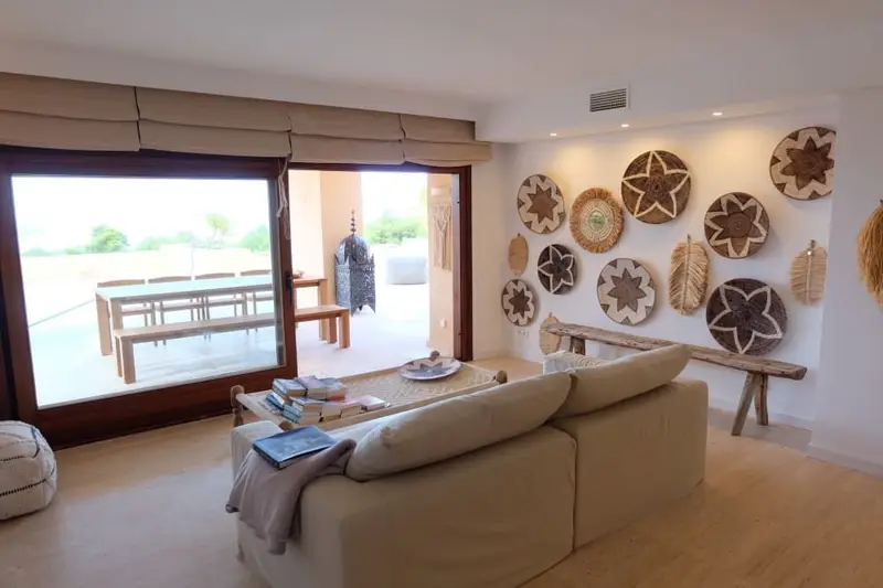 Apartamento en Cala Carbo Ibiza 2 habitaciones con vistas a Es Vedra