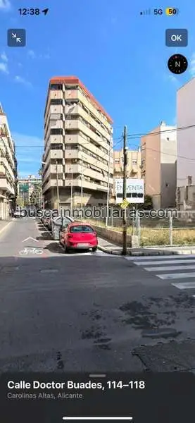 Terreno Urbanizable en Alicante Altozano 2730m2