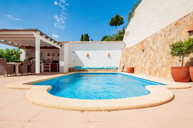 Villa en Venta Benimeit Moraira con Jardin y Piscina