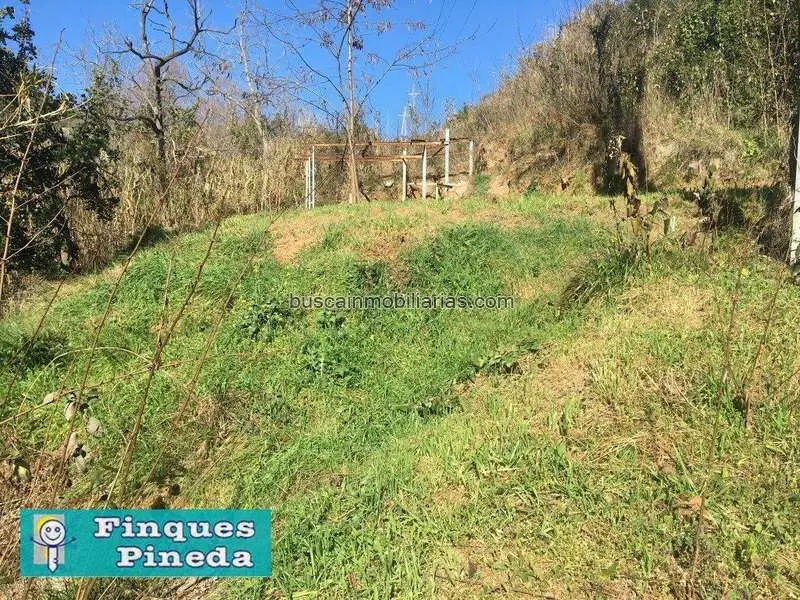 Parcela Rustica en Venta Pineda de Mar 400m2