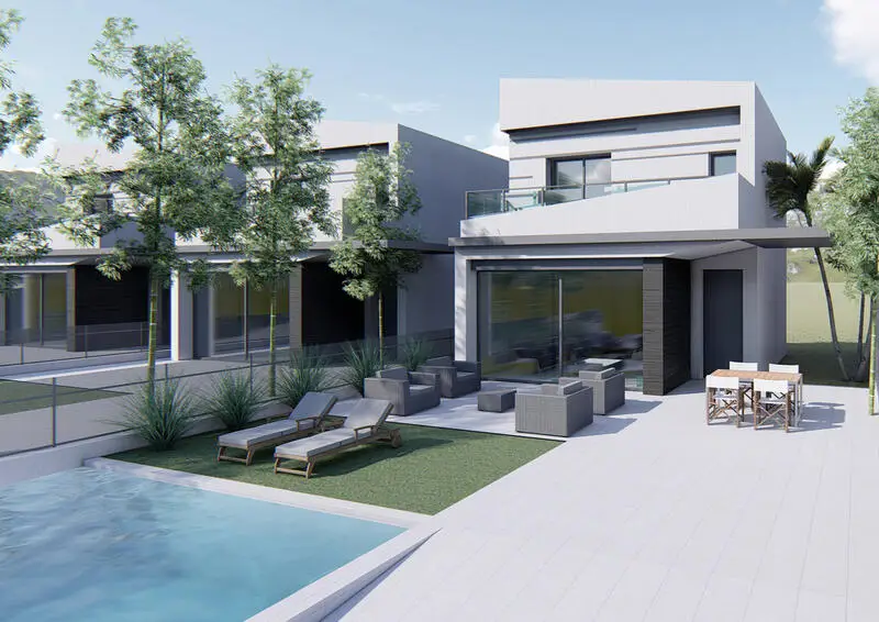 Villa Moderna en Benijofar con Piscina Privada