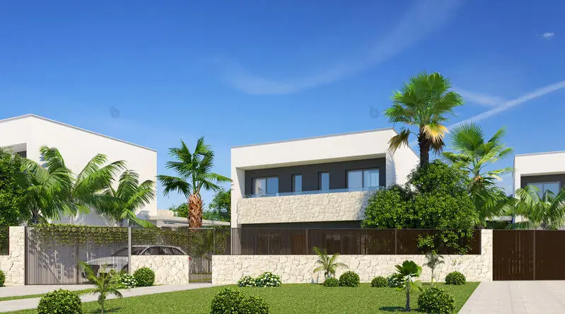 3 Villas en Primera Linea de Golf Lo Romero Alicante