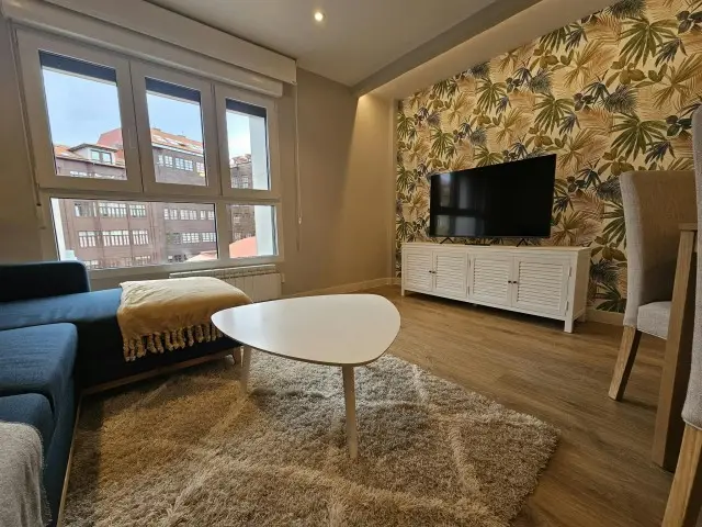 Apartamento 2 Dormitorios Gijon Centro Wifi TV