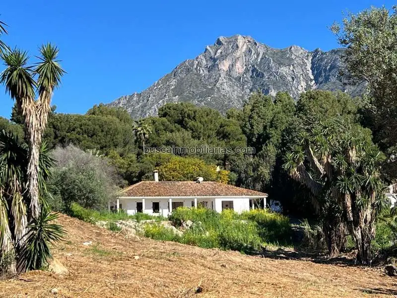 Parcela Rustica en Venta Marbella con Vistas al Mar y Montana