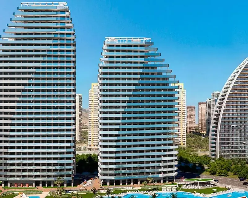 Apartamento en Benidorm Primera Linea de Playa 104m2