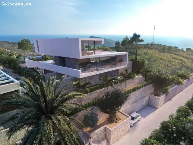 Villa de Lujo en El Portet Moraira con Vistas al Mar