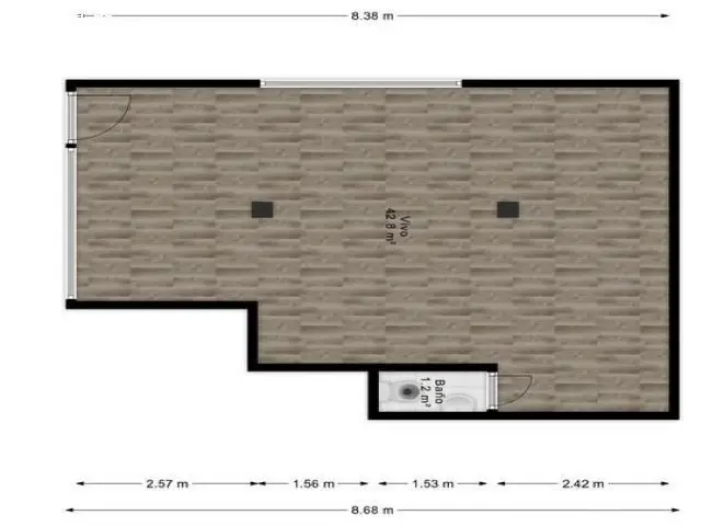 Local en Santander para Vivienda Turistica 63m2 Calle Alta