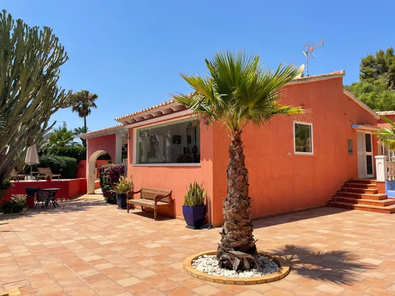 Villa con encanto en Moravit Moraira 3 dormitorios 2 baños piscina