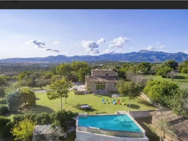 Casa Rural en Inca Mallorca con Piscina y Vistas