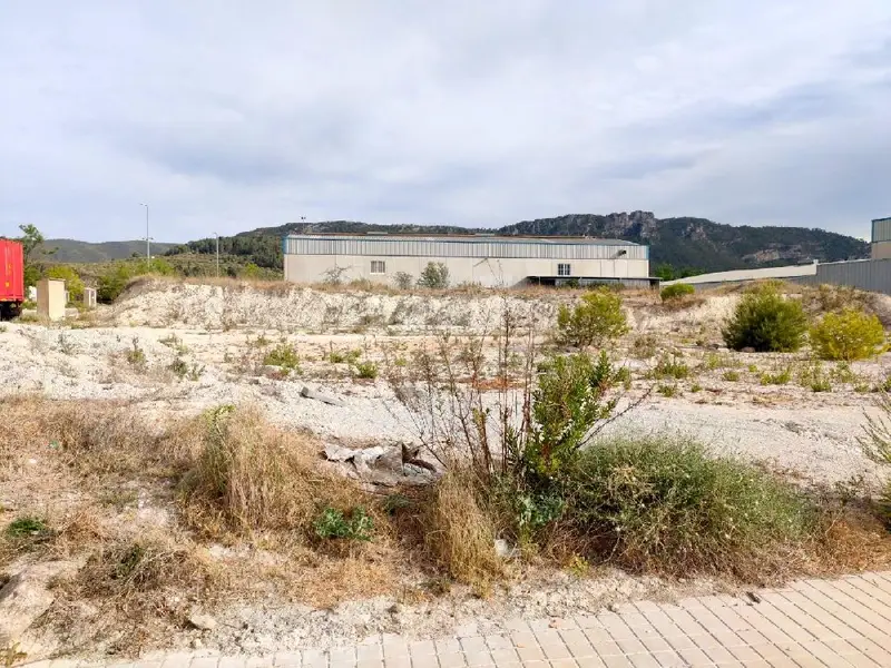 Venta Terreno Industrial Mogente 877m2