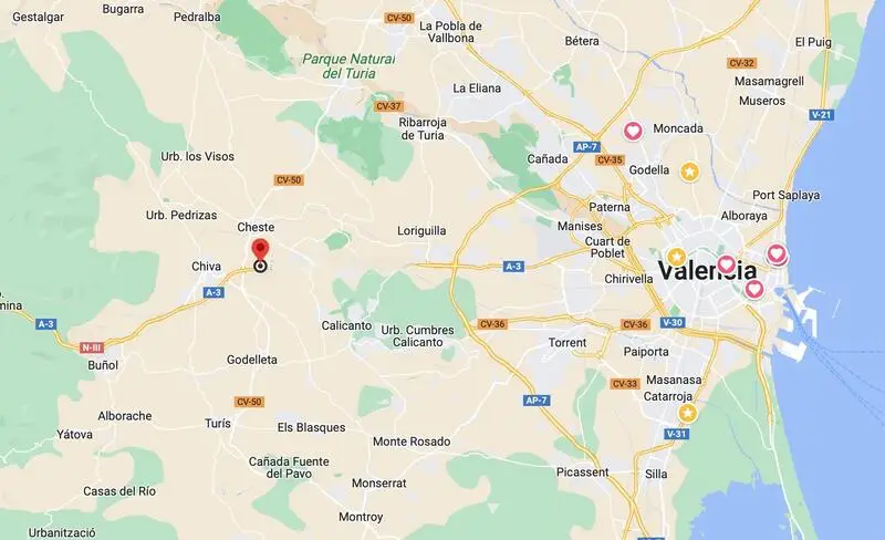 Venta Parcela Industrial 53099m2 Chiva Valencia Logistica Puerto Seco