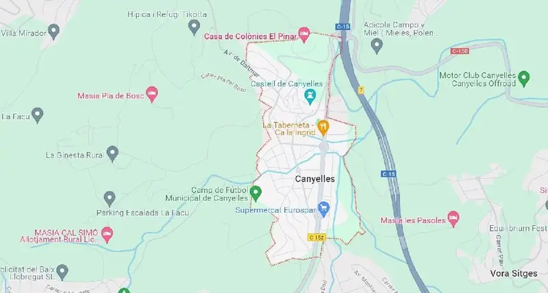 Venta Parcela 538m2 Canyelles Cerca Vilanova Vilafranca