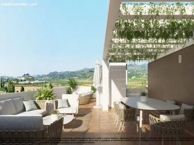 Apartamentos en Venta Velez Malaga:  Residencial con Piscina y Jardines