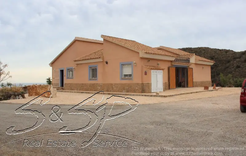 Casa Rural con Vistas al Mar en Aguilas Murcia