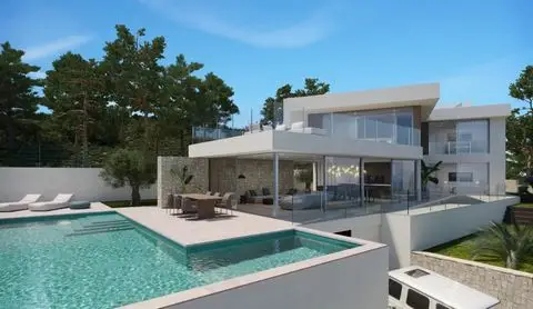 Casa Villa 3 Dormitorios Vistas al Mar Moraira