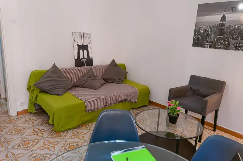 Habitacion Doble en Piso Sants Montjuic