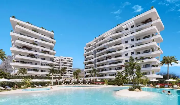 Apartamento 2 Dormitorios Villajoyosa Lujo Cerca Playa