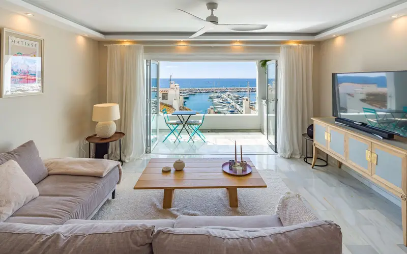 Apartamento Lujo 2 Dormitorios Puerto Banus Vistas Mar