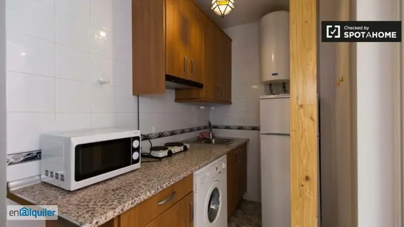 Estudio Amueblado Centro 28m² Ideal 1 Persona