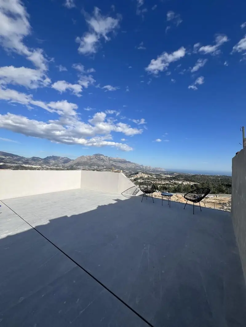 Pareados de Obra Nueva en Polop Alicante con Piscina Privada