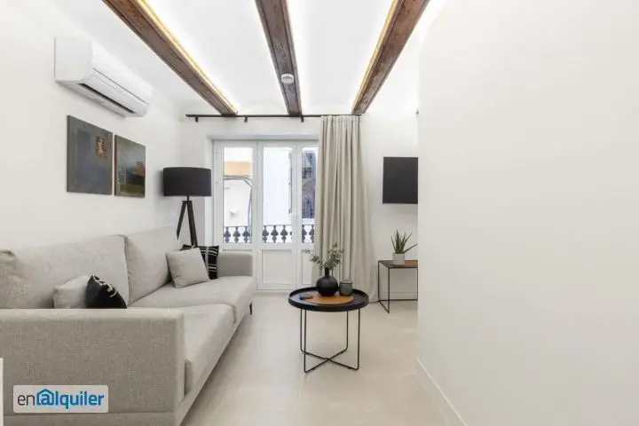 Alquiler Piso Amueblado Ciutat Vella Valencia 85m² Aire Acondicionado