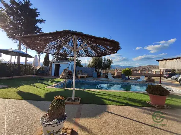 Cortijo con Piscina Privada en Tabernas Almeria