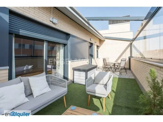 Alquiler loft amueblado terraza Tetuán