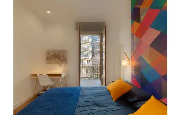 Alquiler habitaciones Barcelona piso amueblado