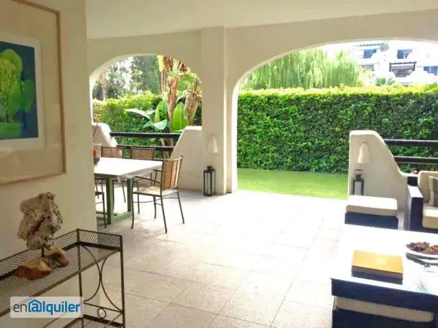 Alquiler Piso Lujo Sotogrande El Polo Jardin Privado